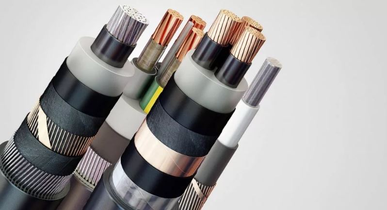 Ground high voltage power cable
